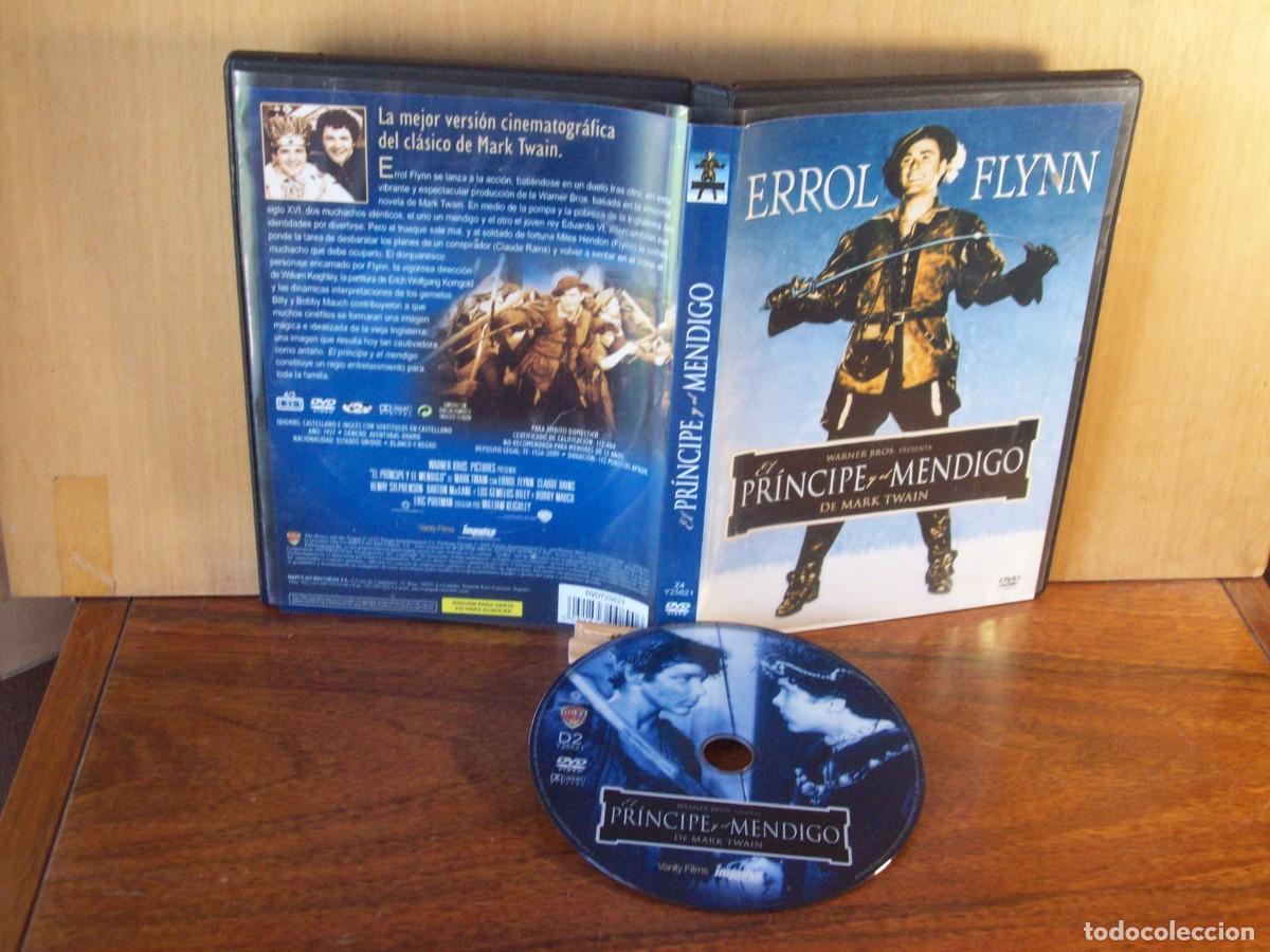 Cine: EL PRINCIPE Y EL MENDIGO - ERROL FLYNN - CLAUDE RAINS - HENRY STEPHENSON - DVD