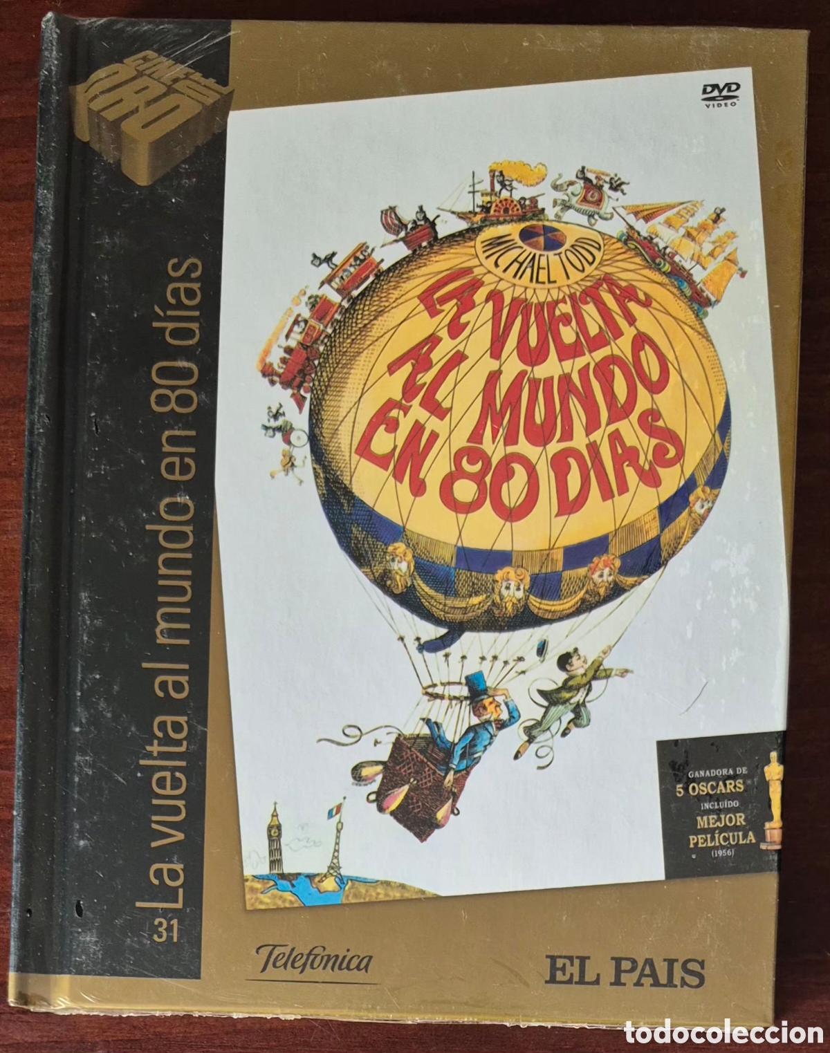 Cine: DVD+LIBRO - CINE DE ORO (EL PAIS) LA VUELTA AL MUNDO EN 80 D&Iacute;AS