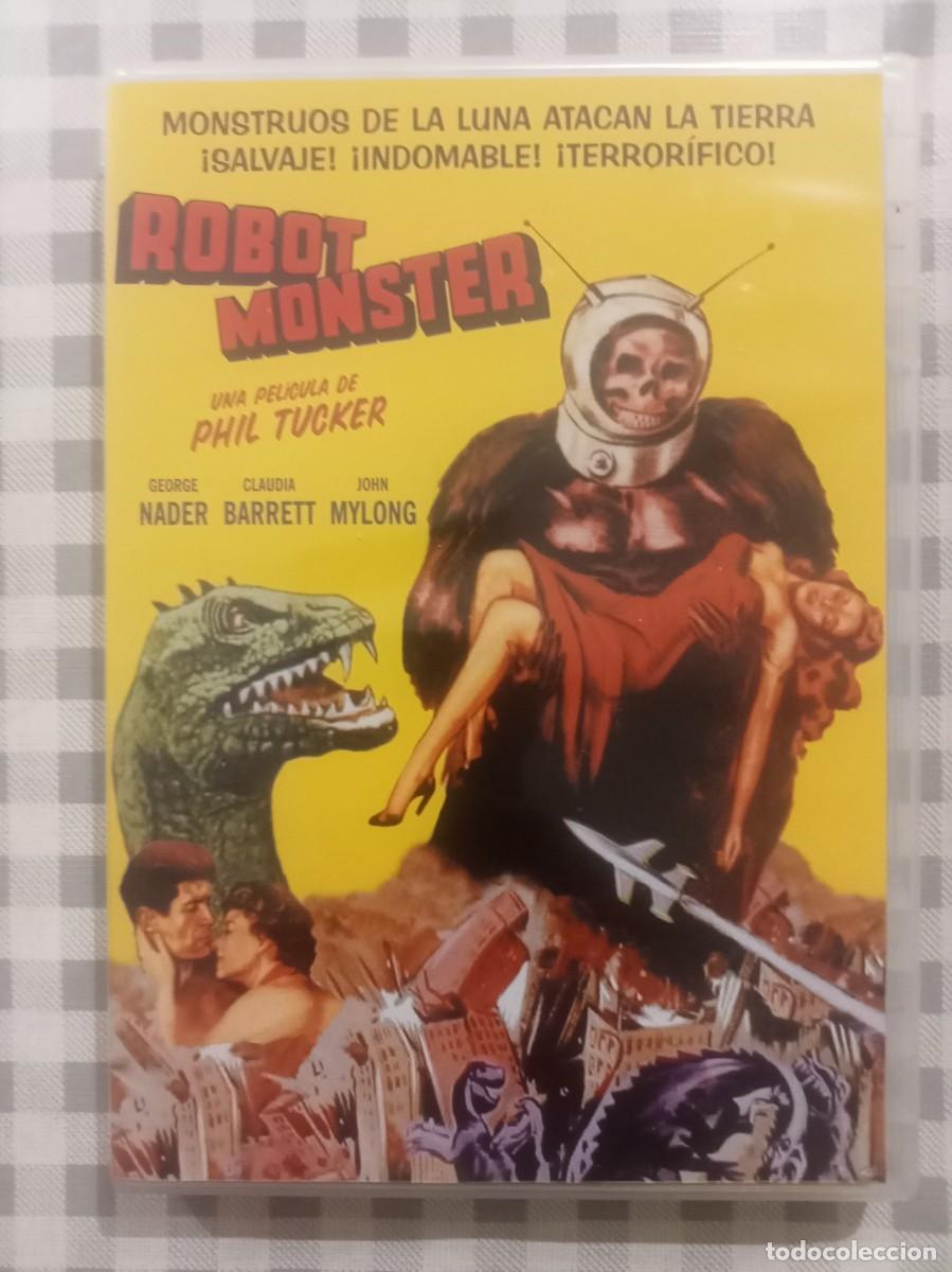 Cine: PEL&Iacute;CULA: ROBOT MONSTER (1953). L&acute;ATELIER 13. DESCATALOGADA. MUY DIFICIL DE ENCONTRAR