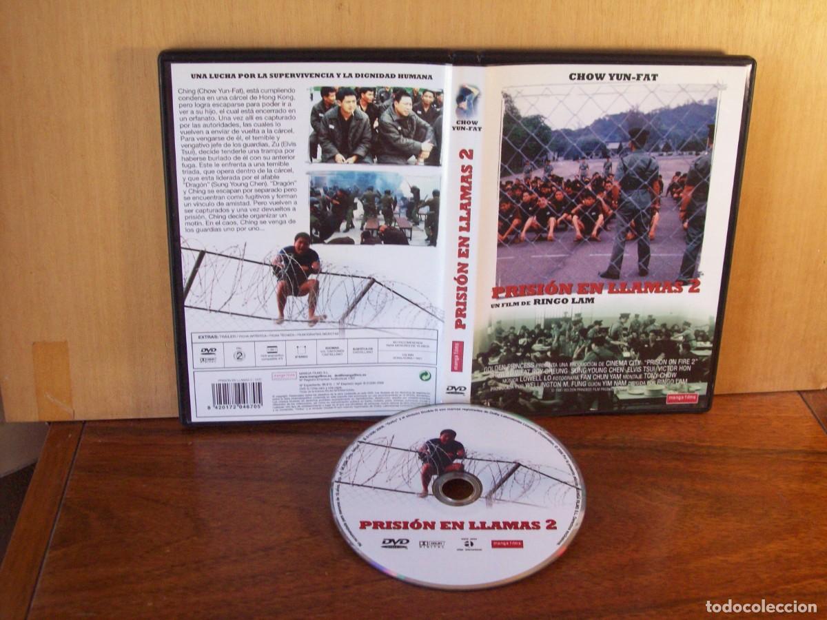 Cine: PRISION EN LLAMAS 2 - CHOW YUN-FAT - ROY CHEUNG - SUNG YOUNG - DVD