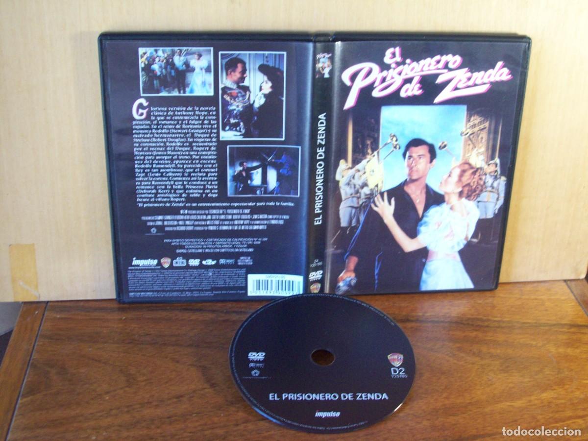Cine: EL PRISIONERO DE ZENDA - STEWART GRANGER - DEBORAH KERR - JAMES MASON - DVD