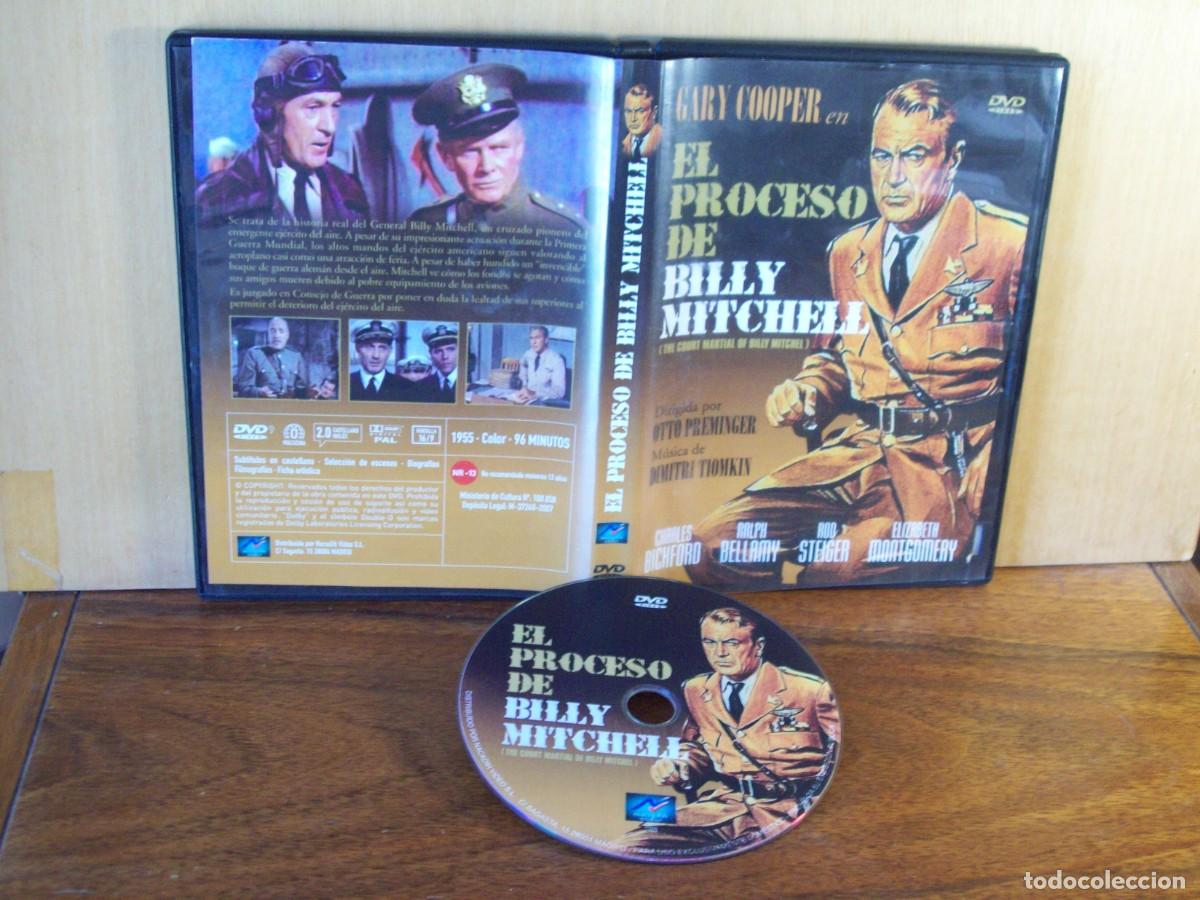 Cine: EL PROCESO DE BILLY MITCHELL - GARY COOPER - CHARLES BICHFORD - ROD STEIGER - DVD