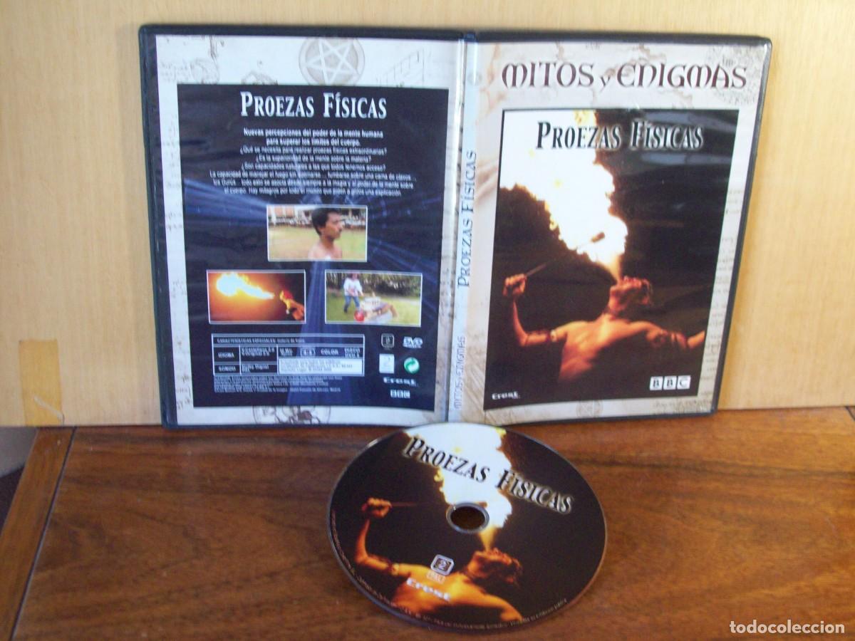 Cine: PROEZAS FISICAS - MITOS Y ENIGMAS - DVD CAJA FINA EDICION DE LA BBC DOCUMENTAL