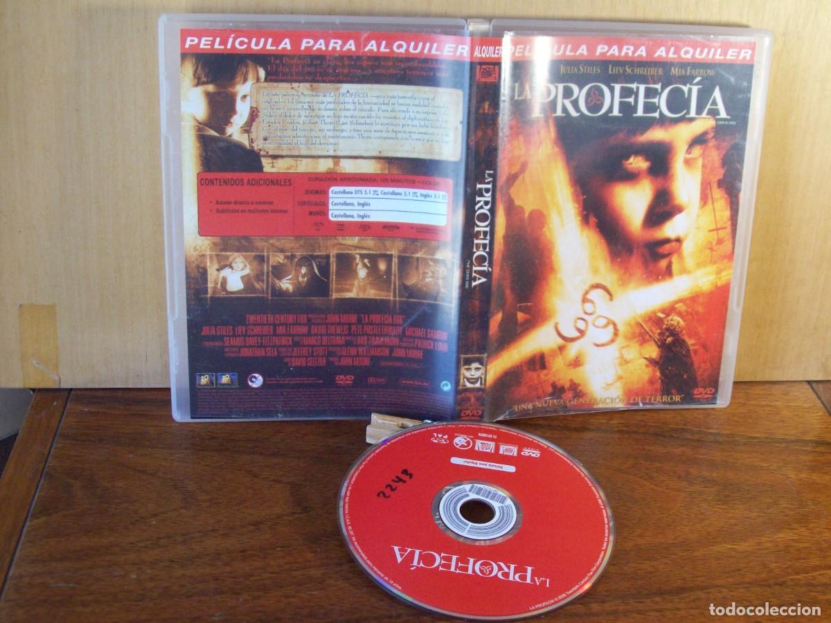 Cine: LA PROFECIA - JULIA STILES - LIEV SCHREIBER - MIA FARROW - DVD EDICION ALQUILER