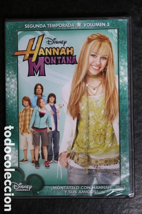 Cine: DVD precintado. HANNAH MONTANA. 2&ordf; Segunda Temporada Volumen 3. Miley Cyrus. Nuevo a estrenar.