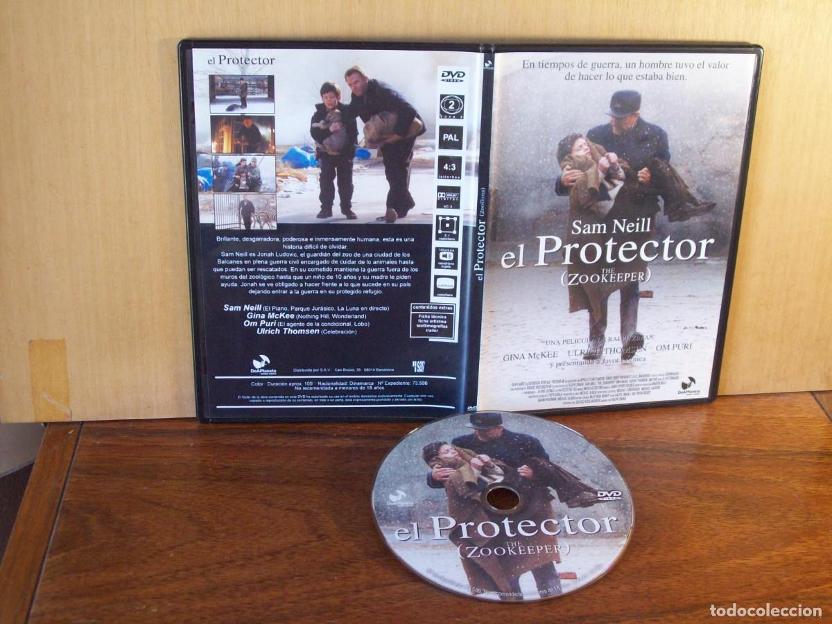 Cine: EL PROTECTOR (THE ZOOKEEPER) - SAM NEIL - GINA McKEE - ULRICH THOMSEN - DVD CAJA FINA