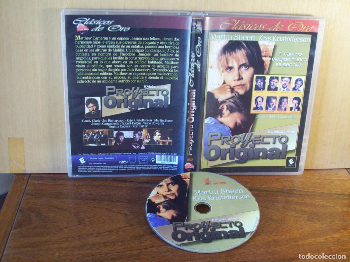 Cine: PROYECTO ORIGINAL - MARTIN SHEEN - KRIS KRISTOFFERSON - DVD