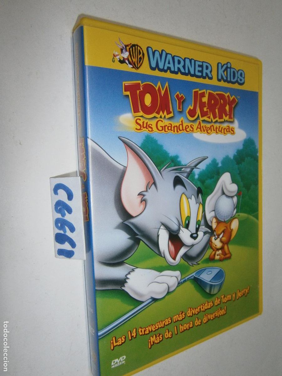 Cine: PELICULA DVD INFANTIL - TOM Y JERRY: SUS GRANDES AVENTURAS