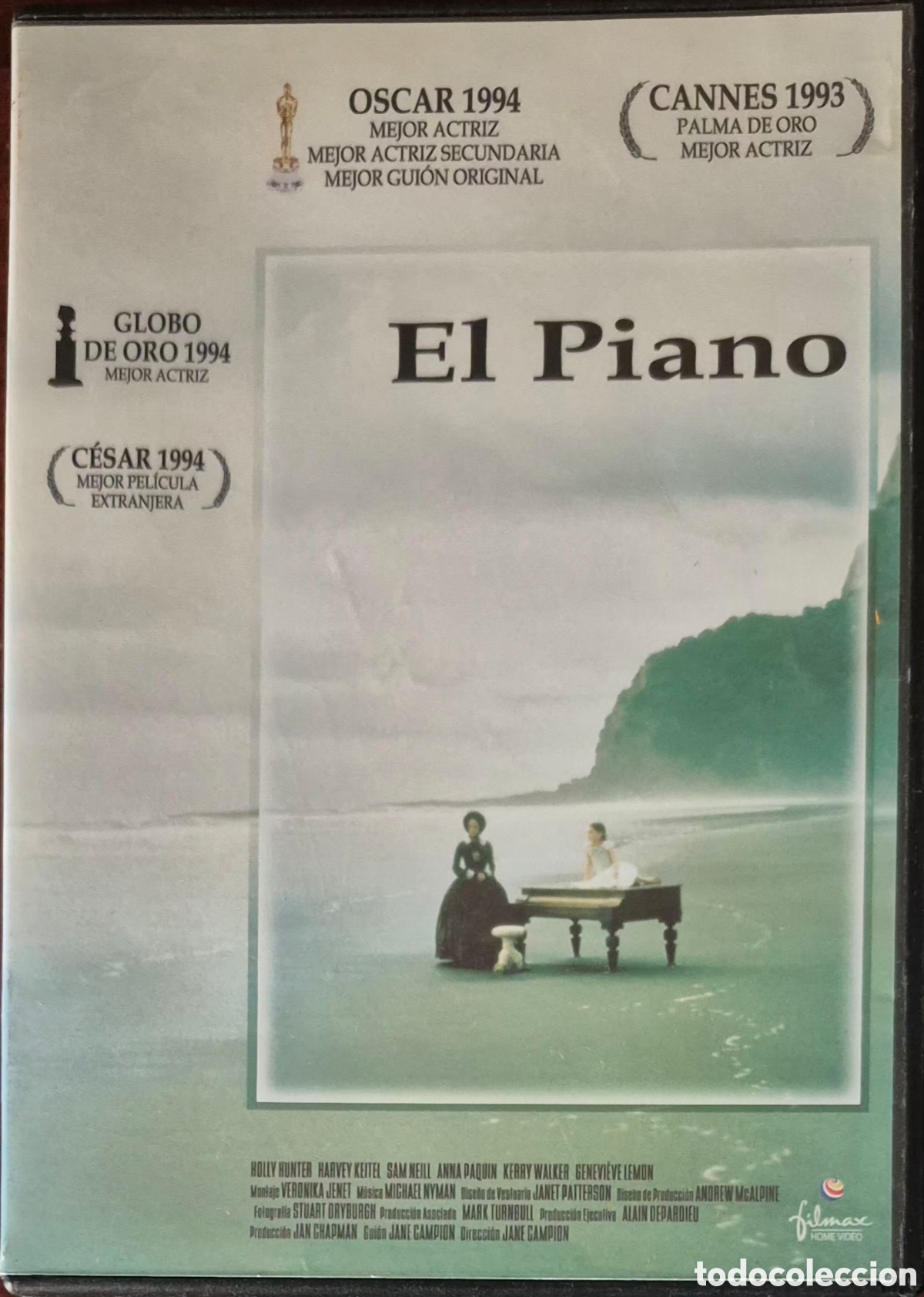 Cine: DVD - EL PIANO (DIRECCI&Oacute;N: JANE CAMPION)