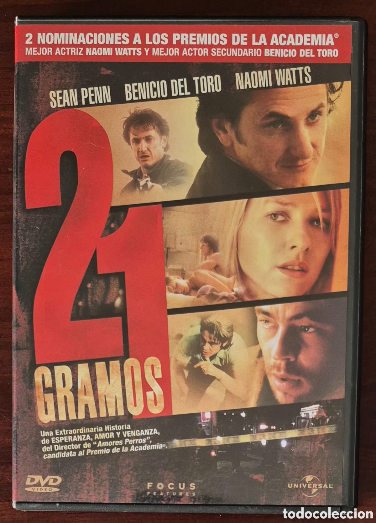 Cine: DVD - 21 GRAMOS (DIRECCI&Oacute;N: ALEJANDRO GONZ&Aacute;LEZ I&Ntilde;ARRITU)