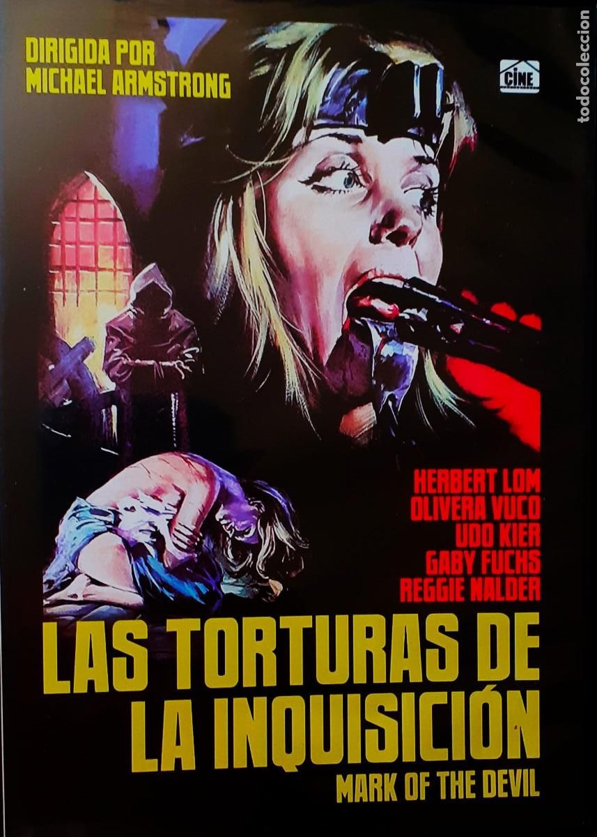 Cine: LAS TORTURAS DE LA INQUISICION. CINE EN DVD. COLECCION.