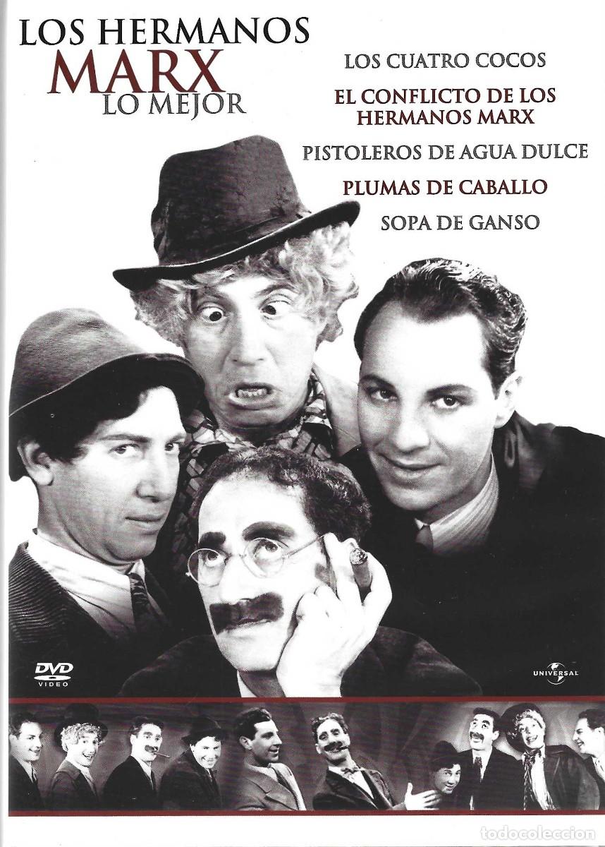 Cine: LOS HERMANOS MARX LO MEJOR (5 DVD)