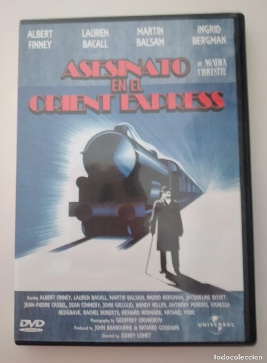 Cine: Asesinato en el Orient Express (DVD) -basada en la novela de Agatha Christie