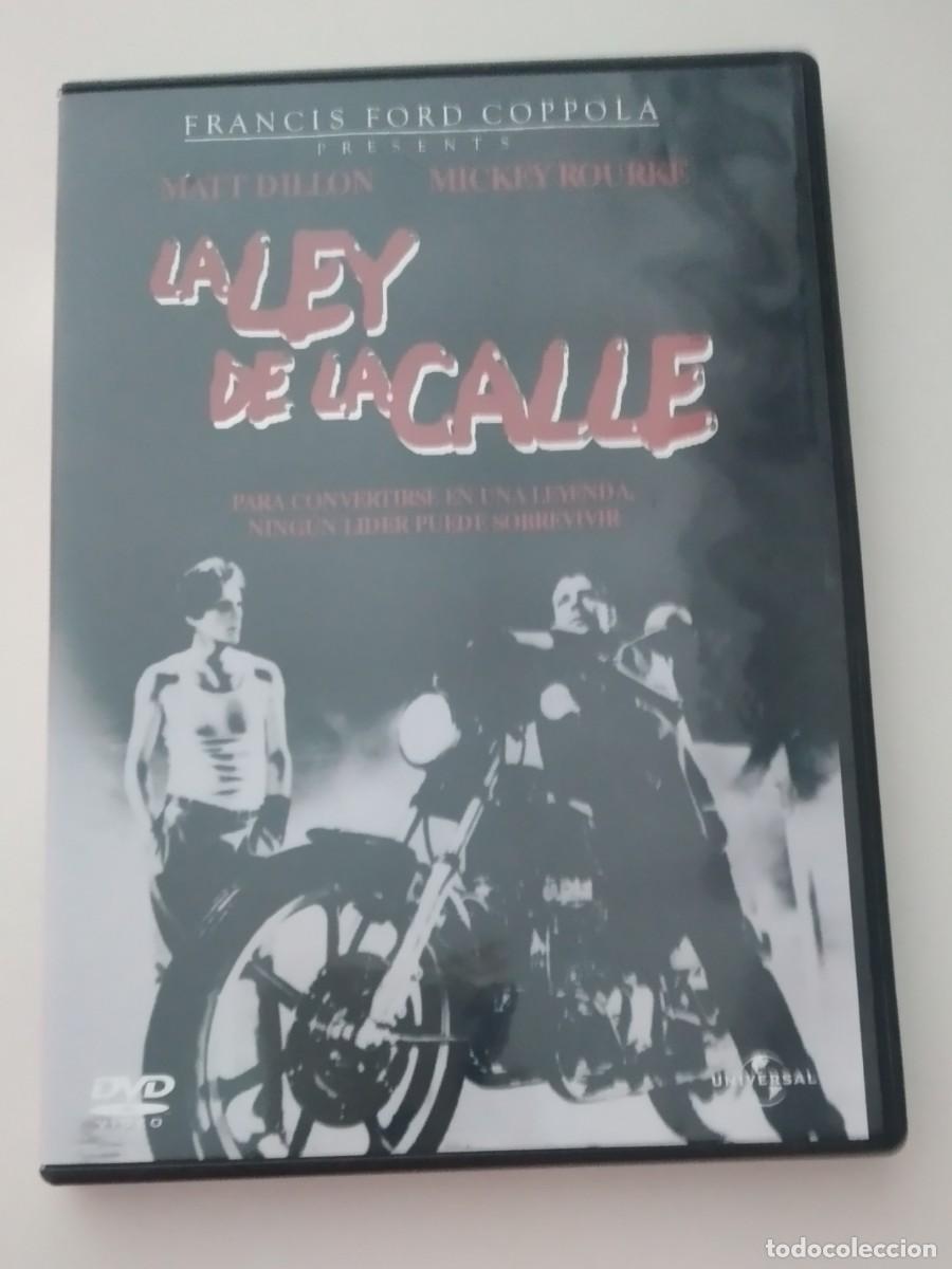 Cine: La ley de la calle -Francis Ford Coppola (DVD)