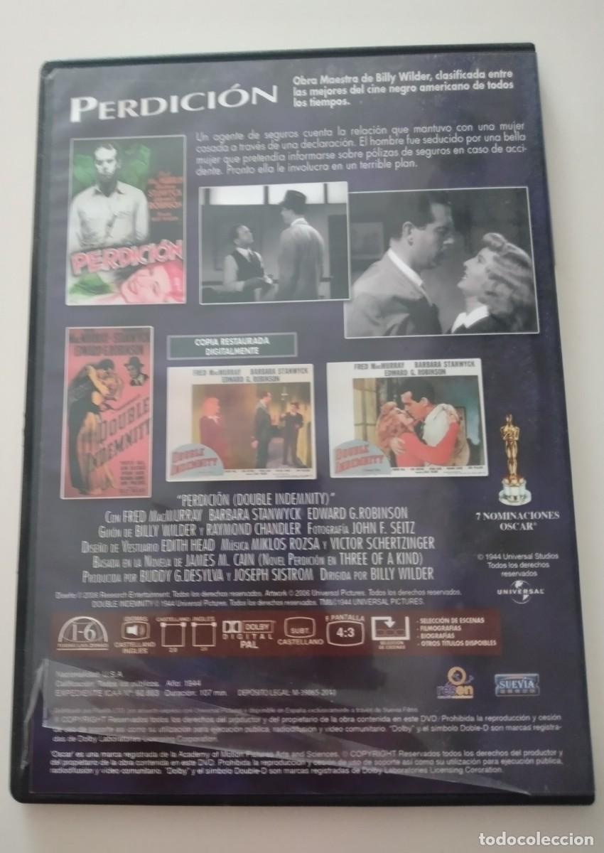 Cine: Perdici&oacute;n -Billy Wilder (DVD) - Foto 2