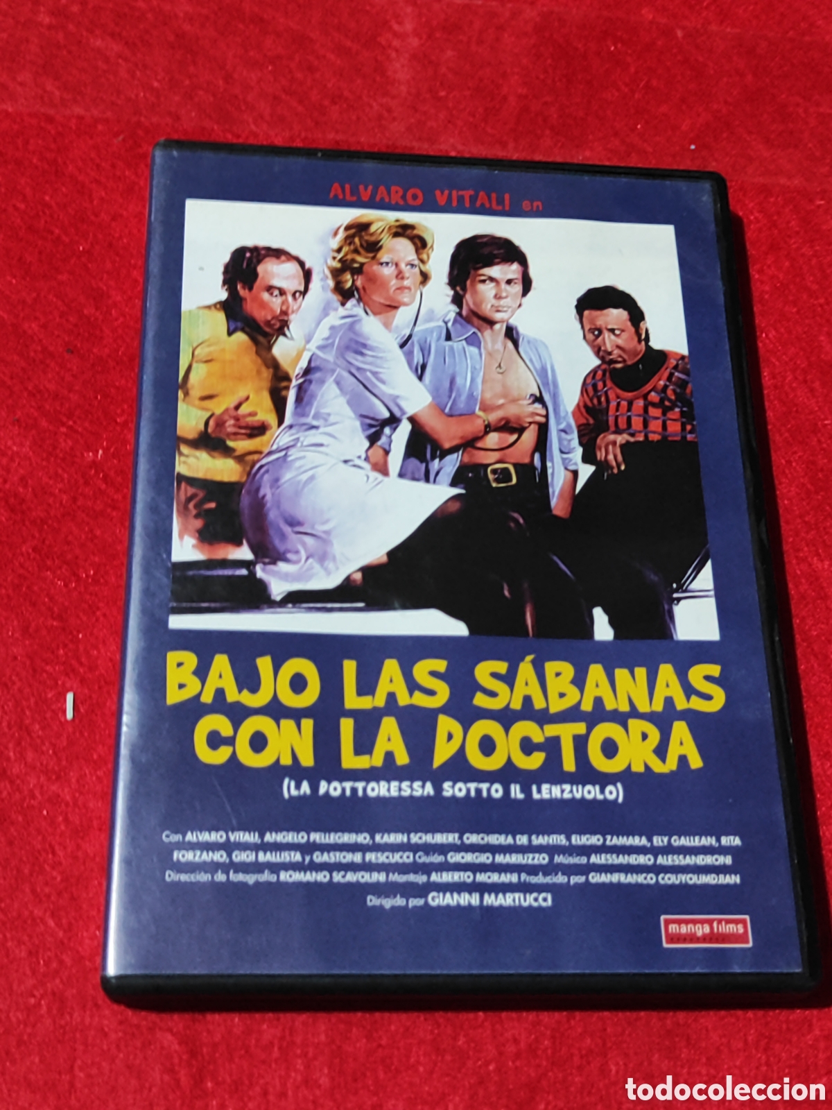 Cine: DIFICIL DVD BAJO LAS SABANAS CON LA DOCTORA ALVARO VITALI JAIMITO