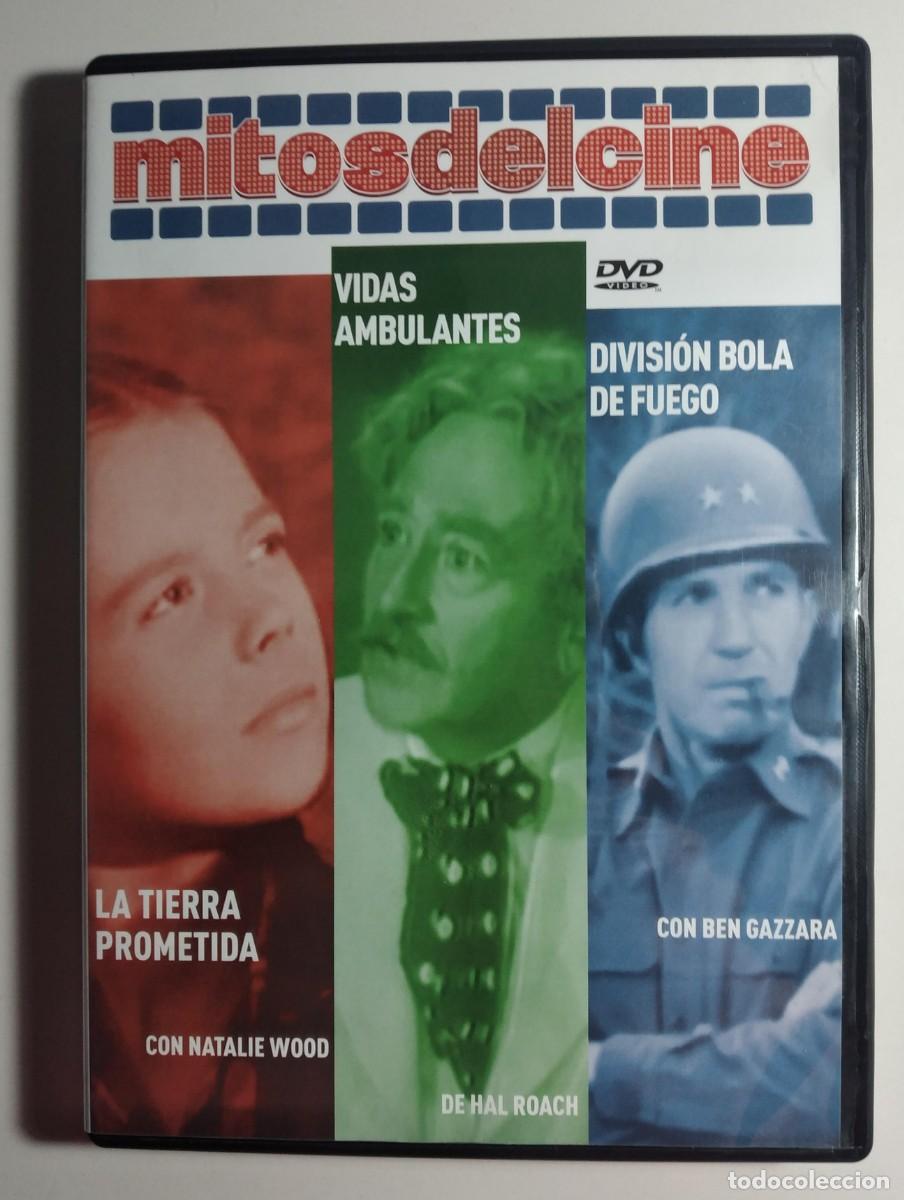 Cine: Mitos del cine: La tierra prometida /Vidas ambulantes /Divisi&oacute;n bola de fuego (DVD)