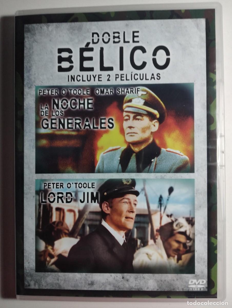 Cine: Doble b&eacute;lico Peter O'Toole -La noche de los generales /Lord Jim (DVD)