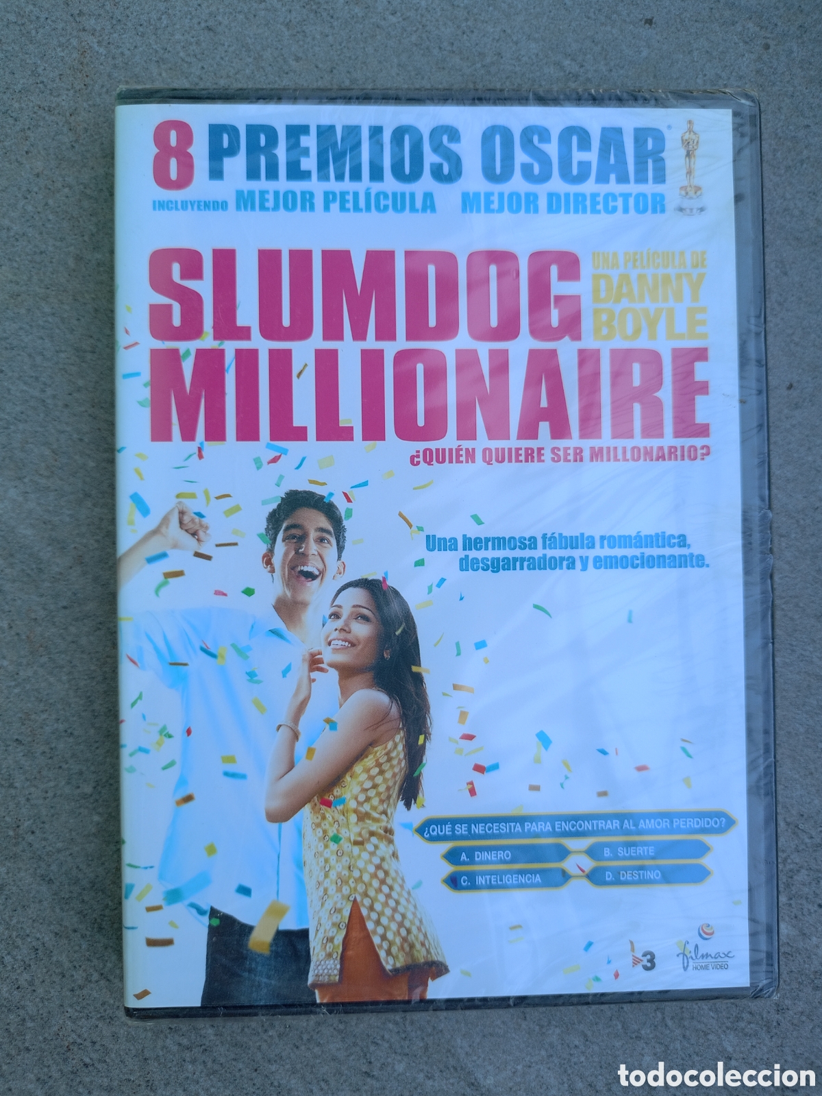 Cin&eacute;ma: DVD CINE - SLUMDOG MILLIONAIRE (&iquest;QUIEN QUIERE SER MILLONARIO?) - NUEVO