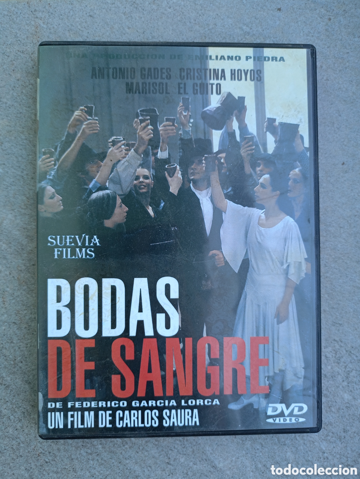 Cine: DVD DEL MUSICAL ESPA&Ntilde;OL, BODAS DE SANGRE ( A&Ntilde;O 1981 )