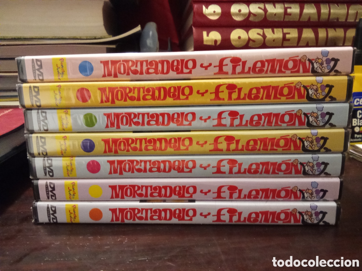 Cine: MORTADELO Y FILEM&Oacute;N - Planeta Junior 7 DVD