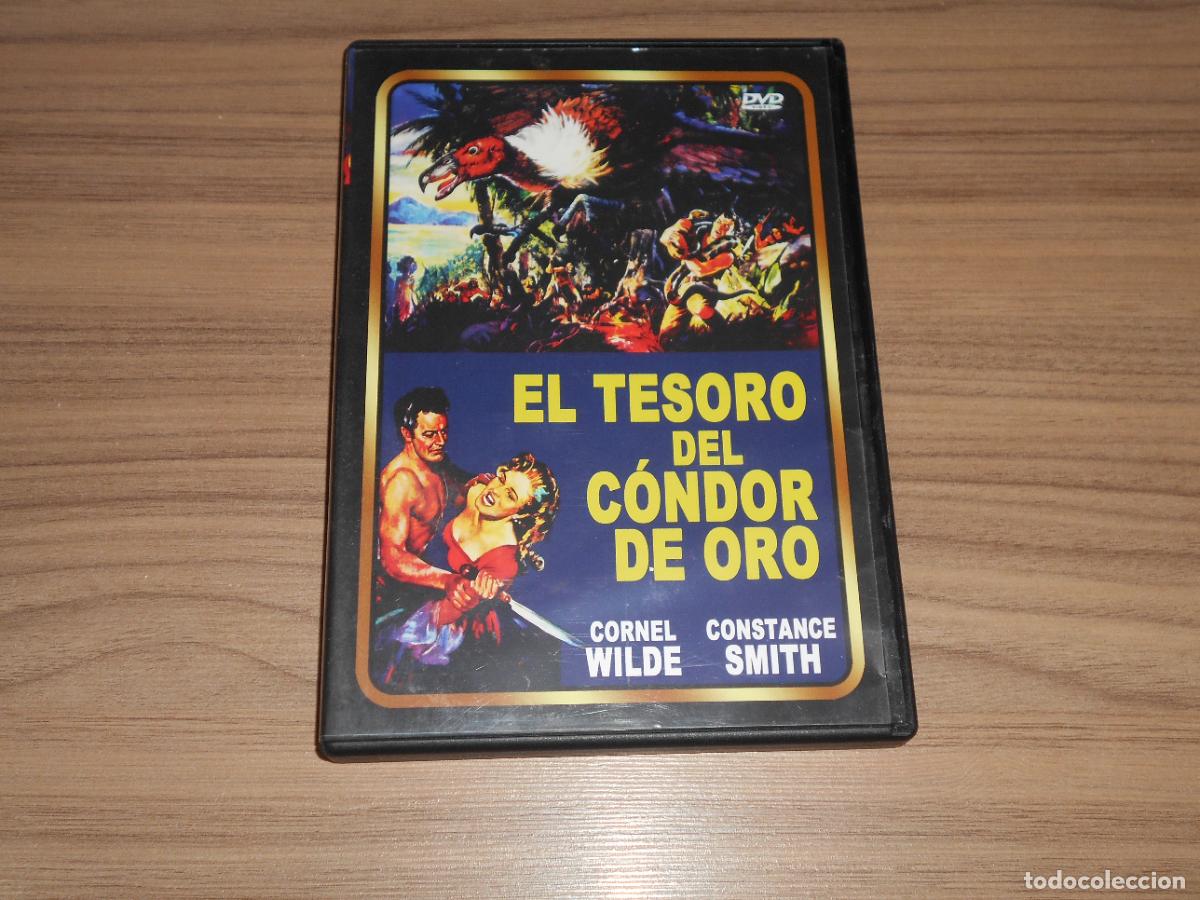 Cine: EL TESORO DEL CONDOR DVD Cornel Wilde DISCO Como NUEVO