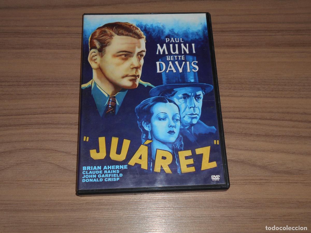 Cine: JUAREZ DVD Paul Muni BETTE DAVIS Como NUEVA