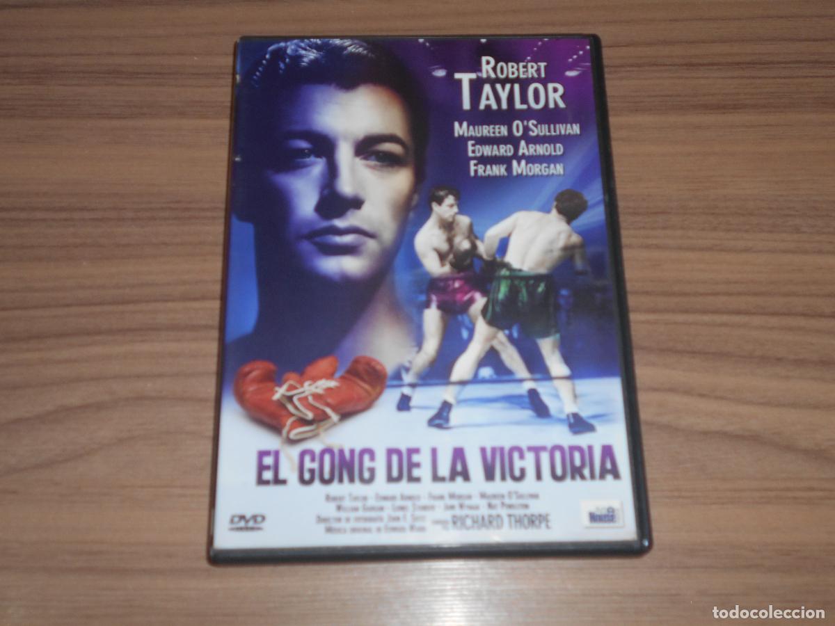 Cine: EL GONG DE LA VICTORIA DVD Robert Taylor MAUREEN O'SULLIVAN Disco COMO NUEVO