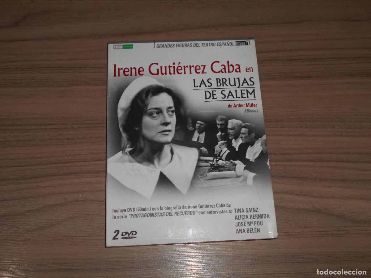 Cine: LAS BRUJAS DE SALEM Edicion Especial 2 DVD de ARTHUR MILLER Irene Gutierrez Caba