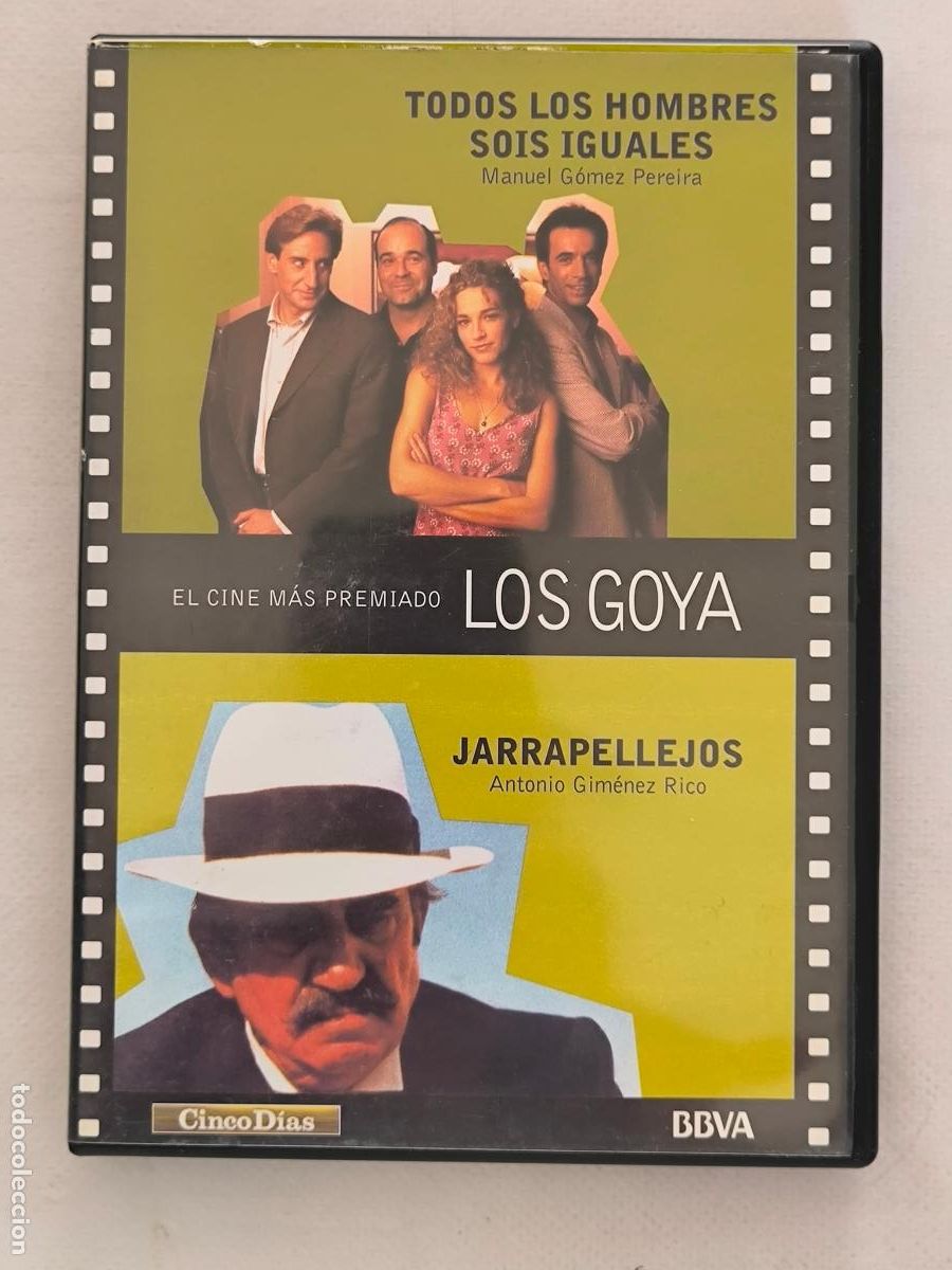 Cine: DVD JARRAPELLEJOS / TODOS LOS HOMBRES SOIS IGUALES - 2 PELICULAS (K6)