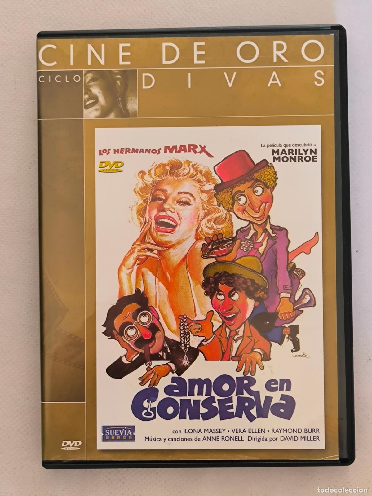 Cine: DVD AMOR EN CONSERVA - MARILYN MONROE (L6)