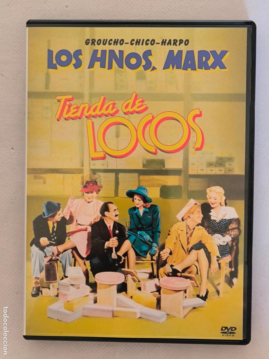 Cine: DVD TIENDA DE LOCOS - LOS HERMANOS MARX (N6)