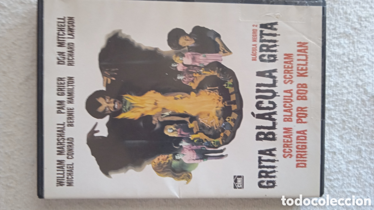 Cine: Grita, Bl&aacute;cula, Grita (Scream Blacula Scream) DVD | Bl&aacute;cula Negro 2 | Cine de Culto | Terror Blaxplo