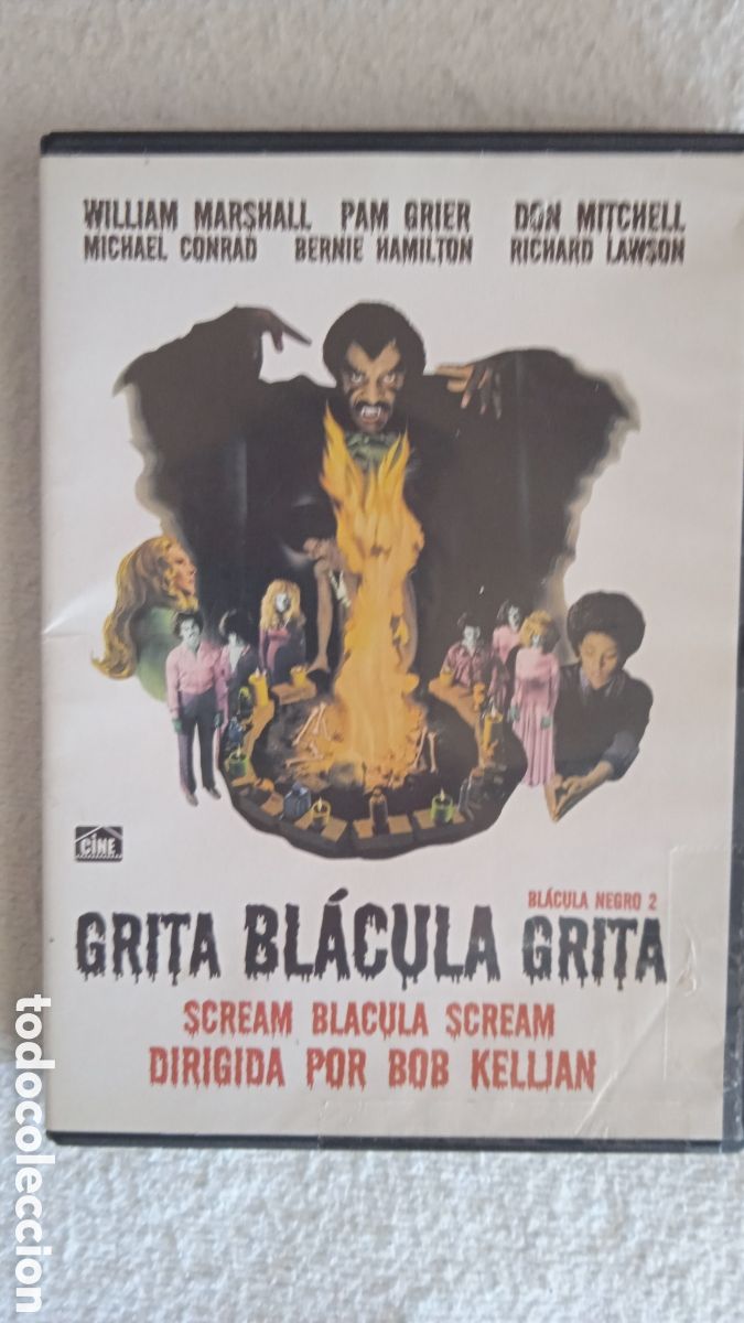 Cine: Grita, Bl&aacute;cula, Grita (Scream Blacula Scream) DVD | Bl&aacute;cula Negro 2 | Cine de Culto | Terror Blaxplo