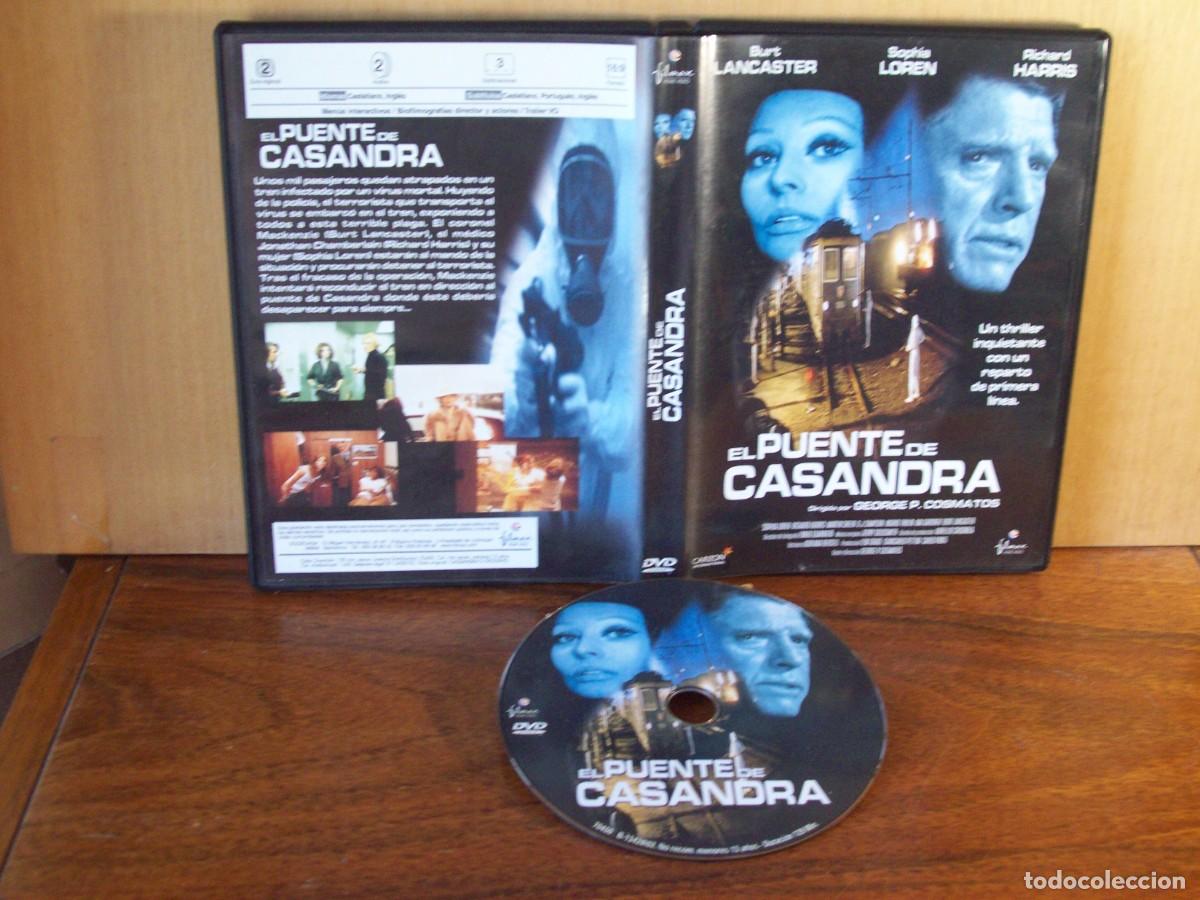 Cine: EL PUENTE DE CASANDRA - BURT LANCASTER - SOPHIA LOREN - RICHARD HARRIS - DVD