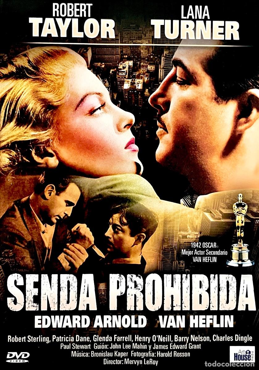 Cine: DVD. SENDA PROHIBIDA. Robert Taylor. Lana Turner. Van Hefflin. Edward Arnold. Mervyn LeRoy.