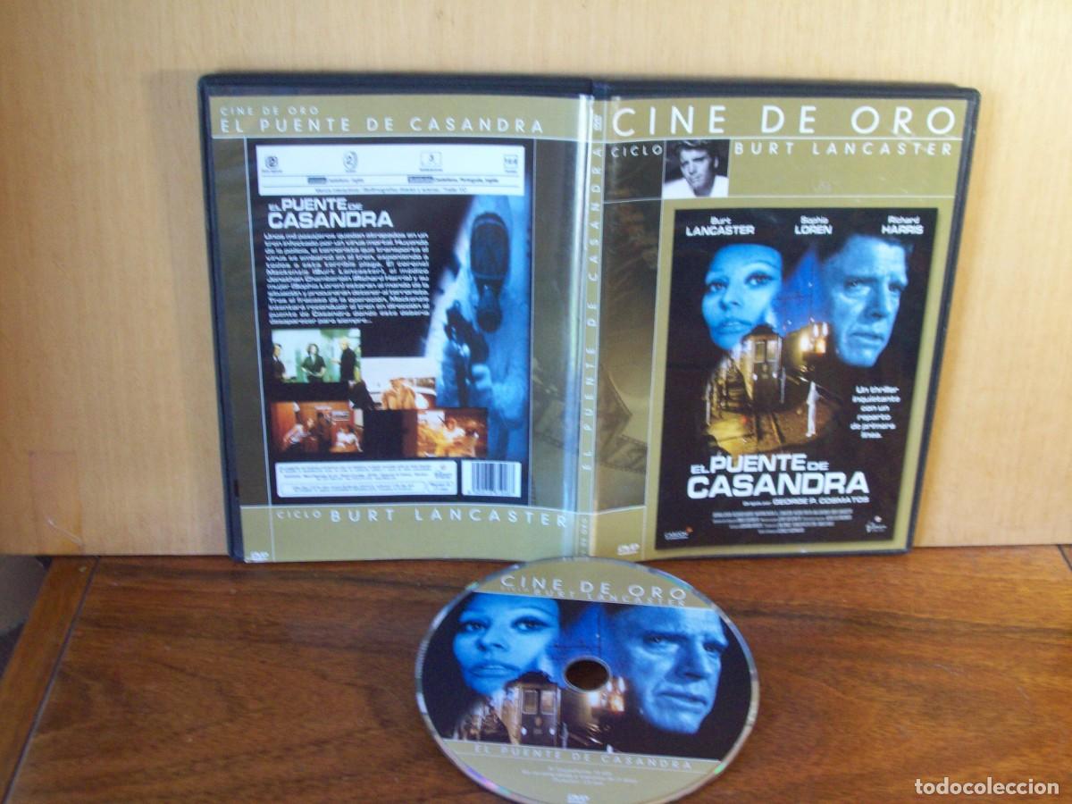 Cine: EL PUENTE DE CASANDRA - BURT LANCASTER - SOPHIA LOREN - RICHARD HARRIS - DVD CAJA FINA
