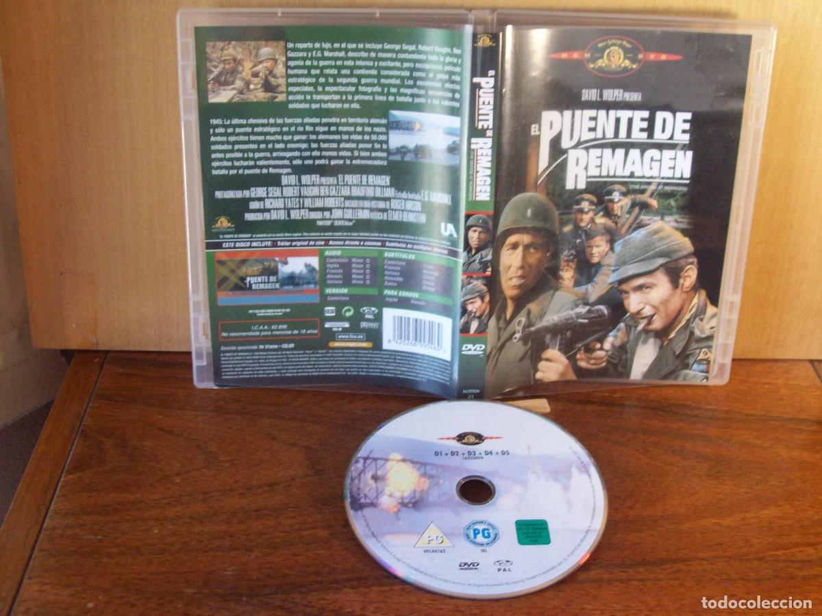 Cine: EL PUENTE DE REMAGEN - GEORGE SEGAL - ROBERT VAUNGHN - BEN GAZZARA - DVD