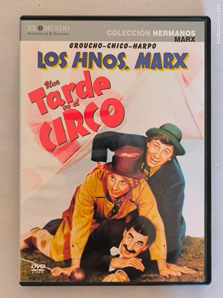 Cine: DVD TARDE DE CIRCO - HERMANOS MARX (N6)