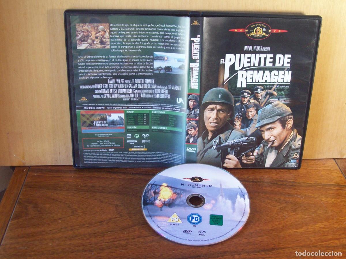 Cine: EL PUENTE DE REMAGEN - GEORGE SEGAL - ROBERT VAUGHN - BEN GAZZARA - BRADFORD DILLMAN - DVD