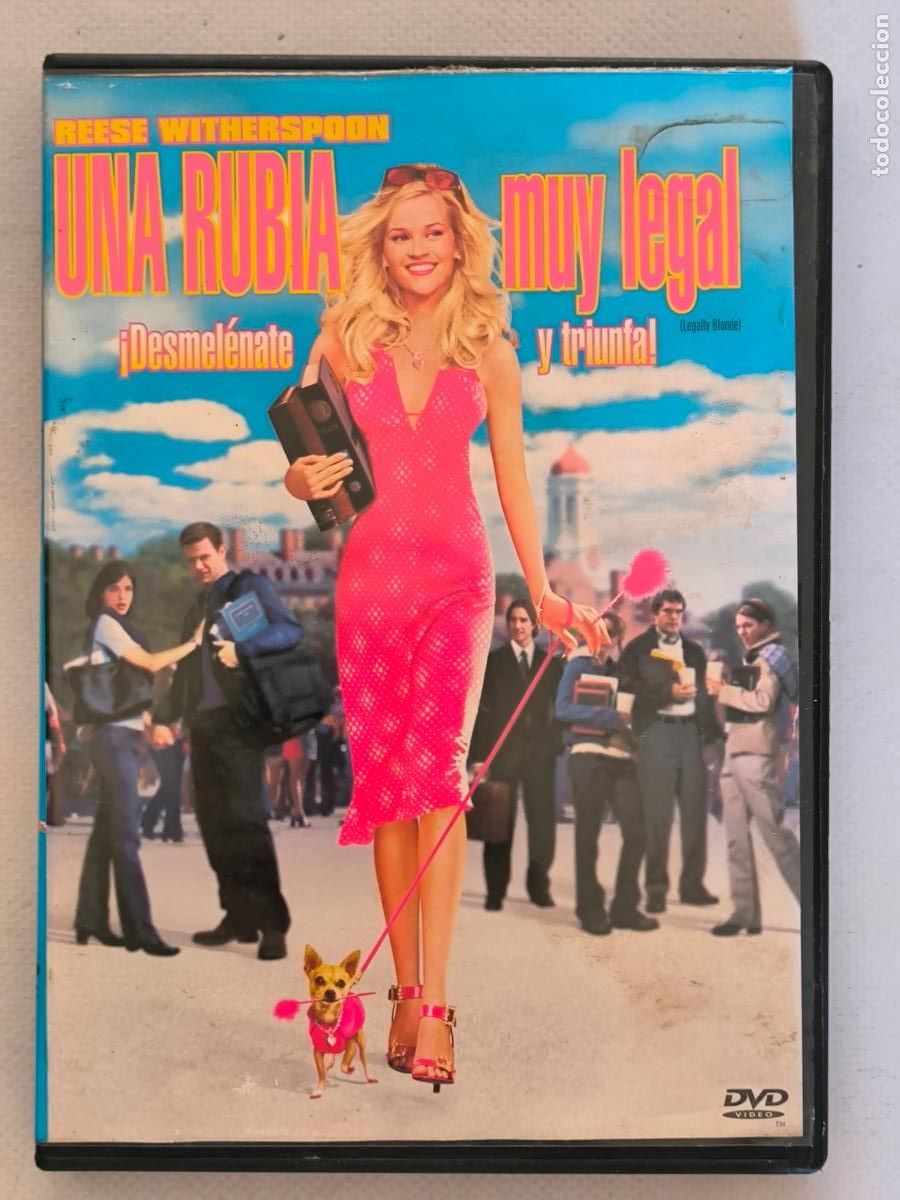 Cine: DVD UNA RUBIA MUY LEGAL - REESE WITHERSPOON (N6)