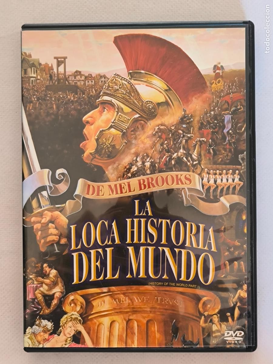 Cine: DVD LA LOCA HISTORIA DEL MUNDO - MEL BROOKS (N6)
