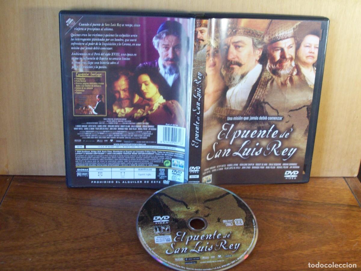 Cine: EL PUENTE DE SAN LUIS REY - F. MURRAY ABRAHAM - KATHY BATES - GABRIEL BYRNE - ROBERT DE NIRO - DVD
