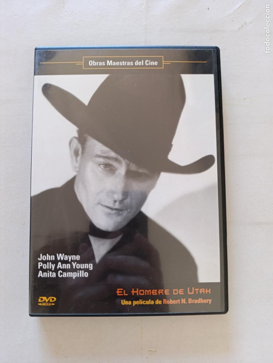Cine: DVD EL HOMBRE DE UTAH - JOHN WAYNE (I6)