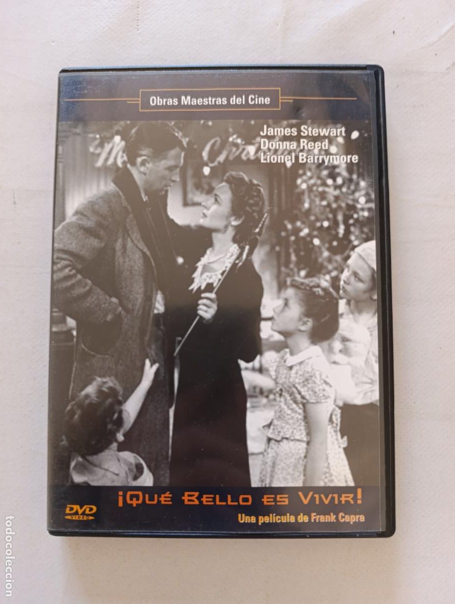 Cine: DVD &iexcl;QUE BELLO ES VIVIR! - FRANK CAPRA - JAMES STEWART (I6)