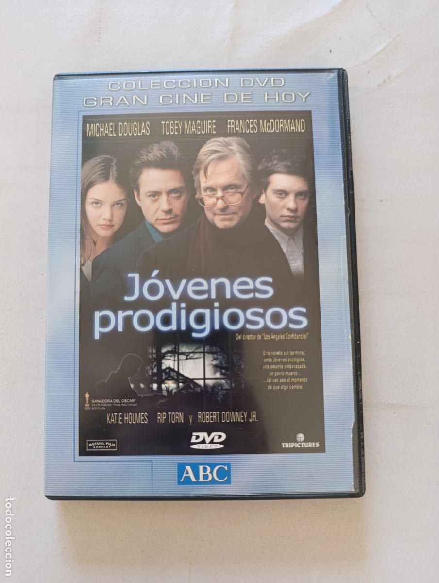 Cine: DVD JOVENES PRODIGIOSOS - MICHAEL DOUGLAS, TOBEY MAGUIRE, FRANCES MCDORMAND (I6)