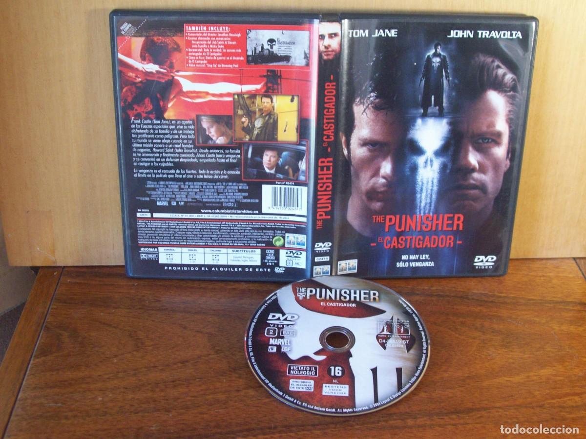 Cine: THE PUNISHER (EL CASTIGADOR) - TOM JANE - JOHN TRAVOLTA - WILL PATTON - DVD