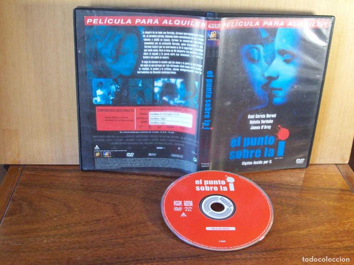 Cine: EL PUNTO SOBRE LA I -GAEL GARCIA BERNAL- NATALIA VERBEKE - JAMES D'ARCY- DVD EDICION ALQUILER