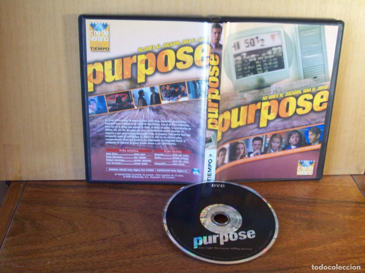 Cine: PURPOSE - JOHN LIGHT - MEGAN DODDS - JEFREY DONOVAN - MIA FARROW - PAUL REISER - DVD