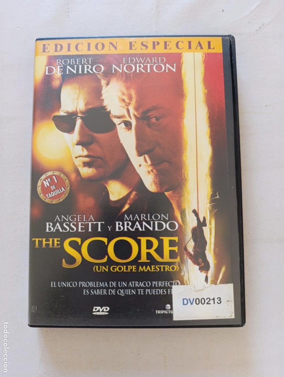 Cine: DVD THE SCORE (UN GOLPE MAESTRO) - ROBERT DE NIRO, EDWARD NORTON (I6)
